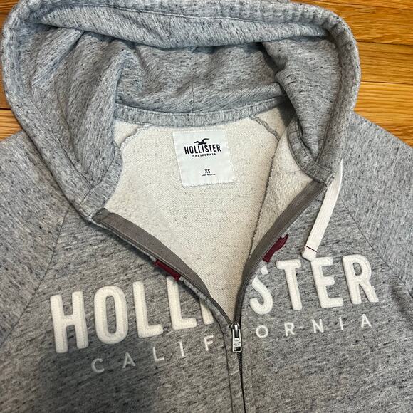 Last chance 🚨 Men's Hollister Zip Up Hoodie XS - Picture 2 of 3